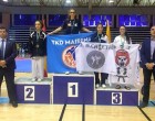 La Taekwondista de Écija, Andrea Oterino, gana tres medallas de oro en campeonatos de Andalucía