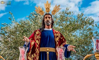 El Olivo realizó su primera salida procesional en Écija, como Hermandad