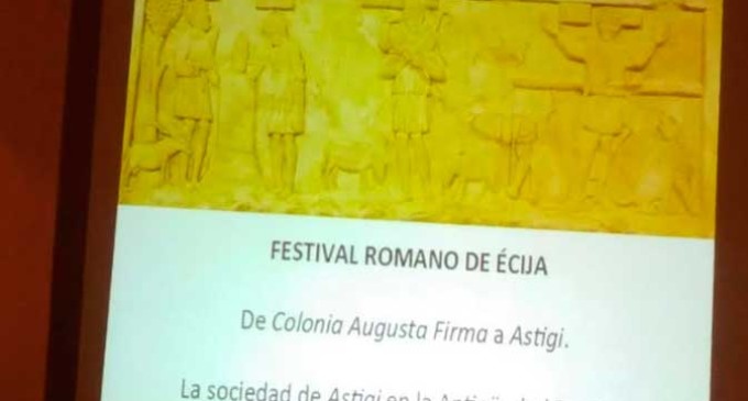 Conferencia en Écija “De Colonia Augusta Firma a Astigi. De la Transición de la Sociedad Romana a la Tardoantigua” por Sergio García y Jerónimo Sánchez (audio en exclusiva)