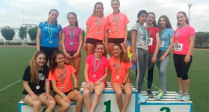 Se baten seis records de los atletas locales en las competiciones de Écija