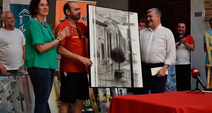 Se celebró el I Concurso de Pintura al Aire Libre “Ciudad de Écija”