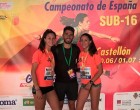 Dos medallas para atletas de Écija en el Campeonato de España Sub16 celebrado en Castellón