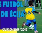 Inscripción al nuevo curso en la Escuela Municipal de Fútbol de Écija