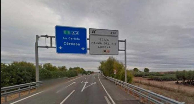 Fomento adjudica la primera fase del proyecto de reparación del firme de la Autovía del Sur (A-4) entre Córdoba y Écija
