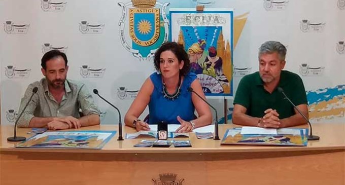 Presentación del Cartel de la Feria de Septiembre de Écija 2018 y actuaciones de la Caseta Municipal