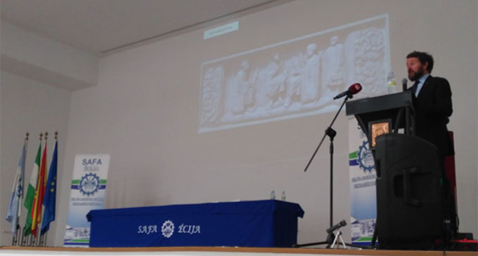 Conferencia “La Educación en Roma, la Educación en Astigi” por Sergio García-Dils en el acto de apertura del Curso Escolar SAFA- Écija 2018/2019 (audio)
