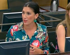 La Diputada de Écija por el PP, Silvia Heredia,  interviene en la Comisión de Infancia defendiendo que los niños puedan seguir asistiendo a los Toros