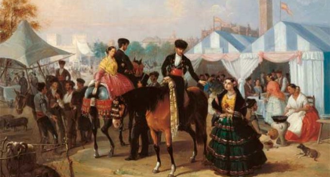 EL ROMANCE QUE ESCRIBIÓ EL ECIJANO BENITO MAS Y PRAT SOBRE LA FERIA DE SEVILLA, ABRIL DE 1880 Y QUE FUE PREMIADO, CON EL PRIMER PREMIO, EN LOS JUEGOS FLORALES CELEBRADOS POR LA REAL ACADEMIA DE SEVILLA, EN 6 DE ABRIL DE 1880 por Ramón Freire