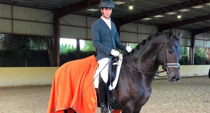 El jinete de Écija, Álvaro Gómez Pavón, se proclama campeón en el Campeonato de Cataluña de Doma Clásica