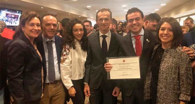 José Ramón Luque de Écija, Premio Nacional a uno de los mejores expedientes académicos universitarios