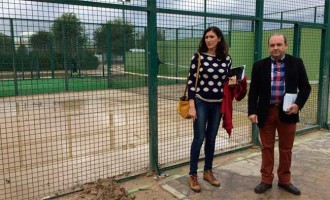 El Partido Popular de Écija solicita al gobierno municipal el arreglo de las pistas de pádel del Polideportivo Municipal de El Valle