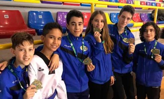 Gran éxito de los  taekwondistas de Écija en la Supercopa de Andalucía