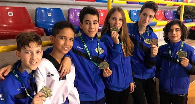 Gran éxito de los  taekwondistas de Écija en la Supercopa de Andalucía