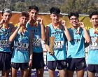 Los atletas de Écija en el Campeonato de España de Clubes de Campo a Través. Javi Prieto, medalla de oro con su Club