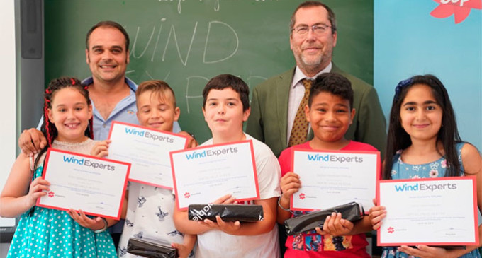 El Colegio de El Valle, de Écija, gana el Primer Premio del concurso de Energías Renovables: Wind Expert de EDPR