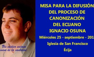 Misa para la difusión del Proceso de Canonización del ecijano Ignacio Osuna