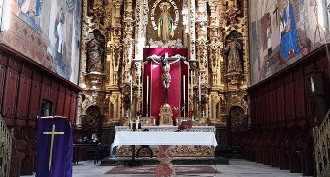 “V Exaltación a la Vera + Cruz” en la Iglesia de San Francisco de Écija