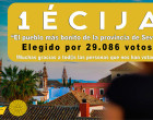 Écija gana el concurso organizado por el Diario de Sevilla, como el pueblo más bonito de la provincia.