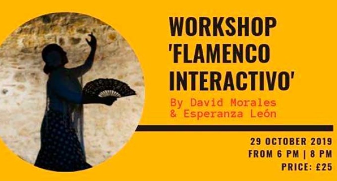 Continúan las actuaciones Taller / Workshop: “Flamenco Interactivo” en Liverpool con David Morales y Esperanza León de Écija (video)