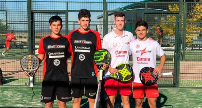 El jugador de pádel de Écija, Pepe Aliaga, se proclama Campeón de España por Equipo en la categoría Junior