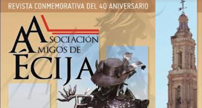 Acto Homenaje a Juan Méndez Varo y Rafael Grande Pérez. Presentacion de la Revista del 40 aniversario de la Asociación Amigos de Ecija