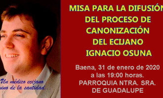 Acto Litúrgico en Baena Pro-Beatificación del médico de Écija, Ignacio Osuna