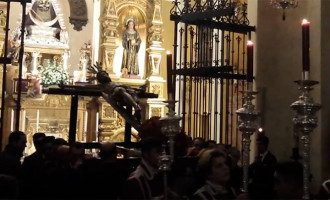 Se celebró el Vía Crucis del Consejo de Hermandades de Écija perteneciente a la Cuaresma de 2020 (video)