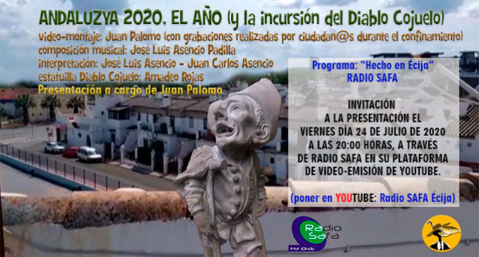 HOY VIERNES PRESENTACIÓN: ANDALUZYA 2020, ¡EL AÑO! (Y LA INCURSIÓN DEL DIABLO COJUELO)