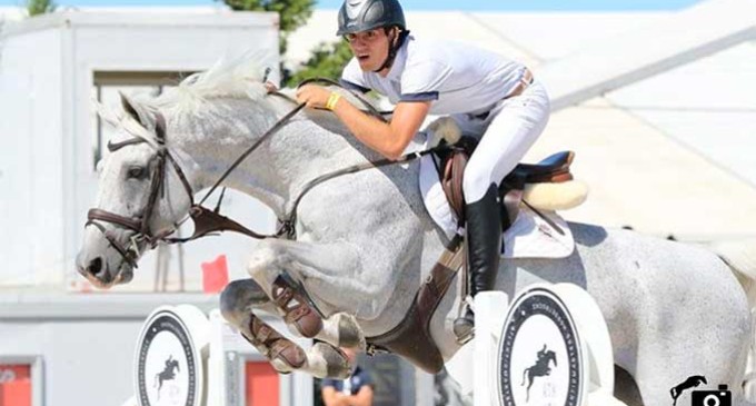 El jinete de Écija, José Carlos García Herrainz triunfa en el Vilamoura Equestrian Centre de Portugal