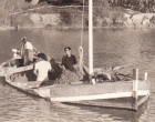 BARCAS ARENERAS EN EL RÍO GENIL por Juan Méndez Varo