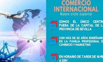 El I.E.S. San Fulgencio de Écija, hace la presentación de su nuevo Ciclo Formativo de Comercio Internacional