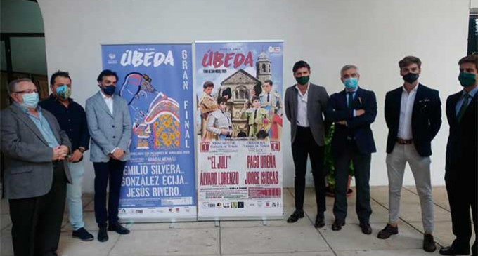 Se presentan los carteles de la Feria Taurina de San Miguel 2020, de Úbeda, donde participa Jaime González Écija