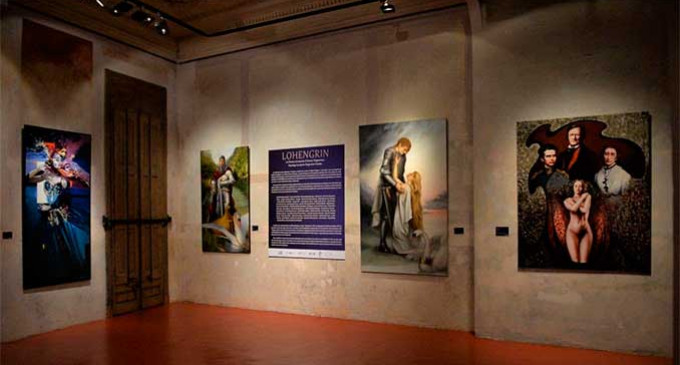 El artista de Écija, Ángel García Palacios, expone en el concurso internacional de pintura «Lohengrin», organizado por el Club Wagner y el MEAM en colaboración con el Gran Teatre del Liceu