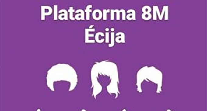IU y Podemos Écija apoyan la movilización feminista por el 8M desde la responsabilidad