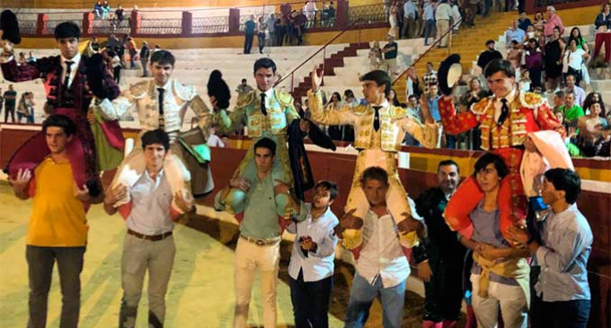 Gran nivel de los participantes en la novillada de Écija en el II Certamen Taurino Ciudad del Sol