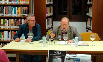 Presentación en Écija del libro “La voz en mi mente”, del autor José Martín Martín