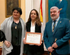 María Muñoz Ibáñez, Premio a la Excelencia Humana y Académica 2022, fue distinguida por el Ayuntamiento de Écija
