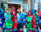 Las chirigotas infantiles del Colegio SAFA de Écija comienzan el Carnaval de calle