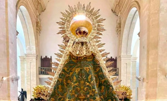 La Hermandad de la Virgen del Valle de Écija restaurará el manto del pueblo