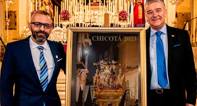 La Tertulia Cofrade La Chicotá presenta su cartel de la Semana Santa 2023, obra del artista Nío Gómez