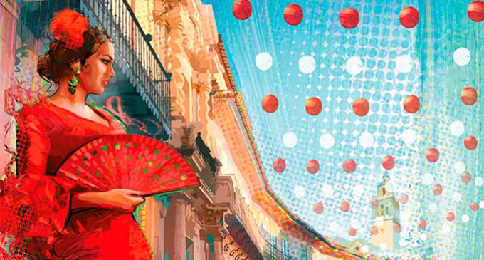 El cartel anunciacidor de la Feria de Septiembre de Écija 2023, de Ángel García Palacios
